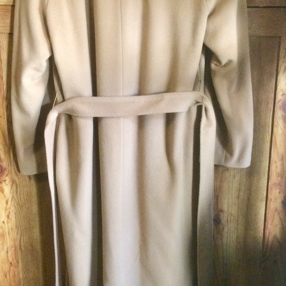 SOLD- 100% Cashmere Daniel Niveau Coat Camel S - Picture 4 of 7